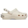 Classic Platform Tiara Clogs „Beige“
