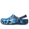 Classic Printed Camo Clogs „Blue Navy“