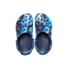 Classic Printed Camo Clogs „Blue Navy“