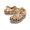 Classic Printed Clog „Leopard Gold“