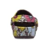 Classic Retro Floral Clogs „Yellow Pink“