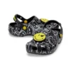 Classic Smiley World Clogs „Black White“