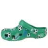 Classic Sports Ball Clogs „Grün-Weiß“