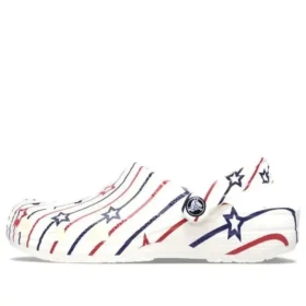 Classic Stars and Stripe Clog „White Multi“