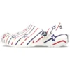 Classic Stars and Stripe Clog „White Multi“