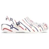 Classic Stars and Stripe Clog „White Multi“