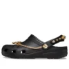 Classic Tiara Clogs „Black Gold“