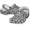 Classic Warped Logo Clogs „White Black“