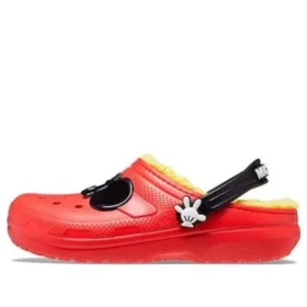 Classic x Mickey Mouse Clogs „Rot Gelb Schwarz“