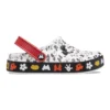 Classic x Mickey Mouse Clogs „Weiß Rot Schwarz“