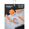 Clemson Univ 5er-Pack Jibbitz-Anstecker