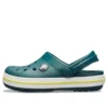 Crocband Clogs „Grün-Weiß“
