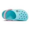 Crocband Clogs K „Blau-Weiß“