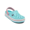 Crocband Clogs K „Blau-Weiß“