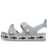 Crocband Cruiser Shark Sandalen „Grey“