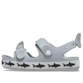 Crocband Cruiser Shark Sandalen „Grey“