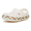 Crocband Gem Band Clogs „White Multi“