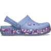 Crocband Glow Confetti Band Clog für Kinder