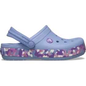 Crocband Glow Confetti Band Clog für Kinder