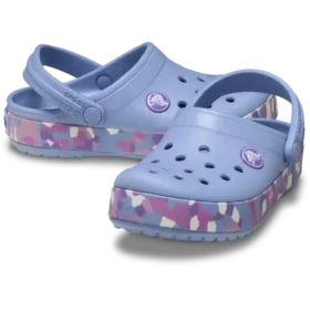 Crocband Glow Confetti Band Clog für Kleinkinder