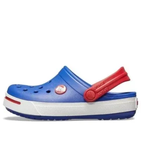 Crocband II Clogs „Blau Weiß Rot“