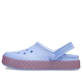 Crocband IV Reflective Mermaid Clogs „Blue Pink“