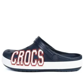 Crocband Logo Clogs „Navy White“