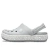 Crocband Logo Mania Clogs „Grey Silver“