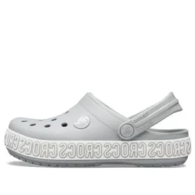 Crocband Logo Mania Clogs „Grey Silver“