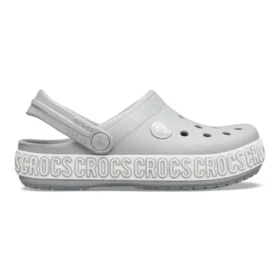 Crocband Logo Mania Clogs „Grey Silver“