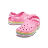 Crocband Rainbow Glitter Clogs „Pink“