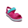 Crocband-Sandalen mit Riemenverschluss „Pink Blue“