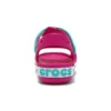 Crocband-Sandalen mit Riemenverschluss „Pink Blue“