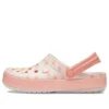 Crocband Seasonal Graphic Clogs „Pink White“