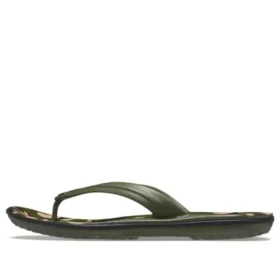 Crocband Zehentrenner mit Aufdruck „Grün“