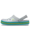 Crocband Zipper Band Clogs „Grey Aqua“