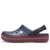 Crocband Zipper Band Clogs „Navy Red“
