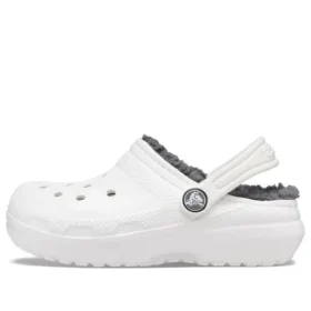Crocs Classic Clogs für Kinder – Sportsandalen „White Grey“