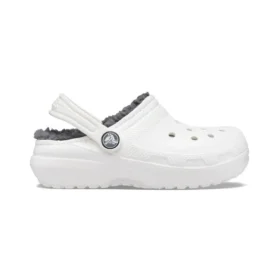 Crocs Classic Clogs für Kinder – Sportsandalen „White Grey“