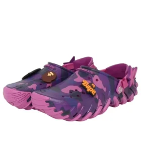 Crocs x BAPE Echo RO Clog „Purple Camo“