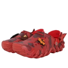 Crocs x BAPE Echo RO Clog „Red Camo“