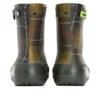 Crocs x Barbour Classic Stiefel „Olive Plaid“
