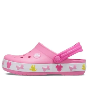 Crocs x Disney Mickey- und Minnie-Maus-Clogs „Pink White“