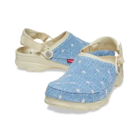 Crocs x Levi’s Sashiko All-Terrain Clog „Bone Blue“