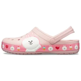 Crocs x Line Friends Beach Pink Unisex-Sandalen