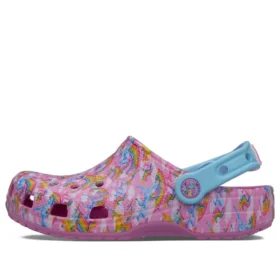 Crocs x Lisa Frank Classic Clogs „Pink Blue“