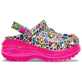 Crocs x Lisa Frank Mega Crush Clogs „Pink Multi“