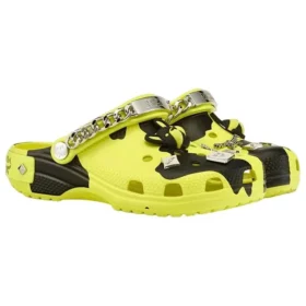Crocs x MCM Clogs mit Camouflage-Print „Neon Yellow“