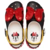 Crocs x Minnie Mouse Classic Platform Clog „Schwarz Rot Weiß“