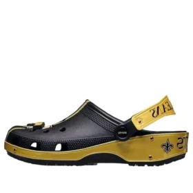 Crocs x NFL Classic Clog New Orleans Saints „Black Gold“